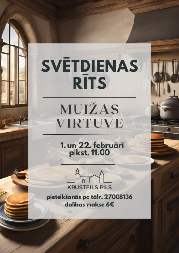 Svētdienas rīts Muižas virtuvē