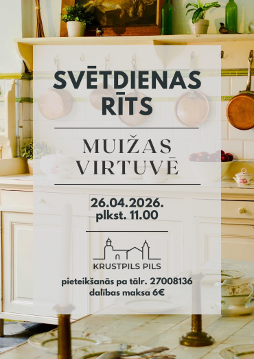 Svētdienas rīts Muižas virtuvē 