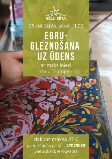 Ebru – gleznošana uz ūdens