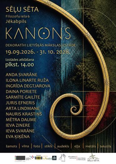 Sēlijas dekoratīvi lietišķās mākslas izstāde “Kanons”