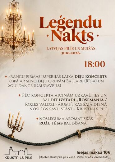 Leģendu nakts 2026