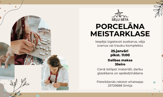 Porcelāna meistarklase