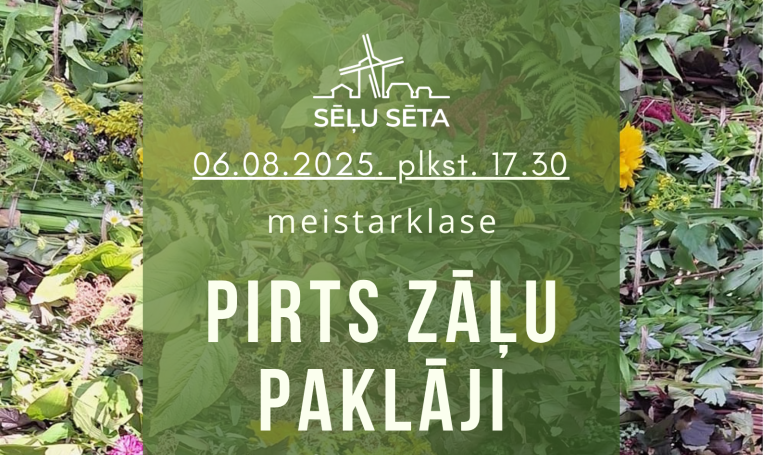 Pirts zāļu paklāju meistarklase