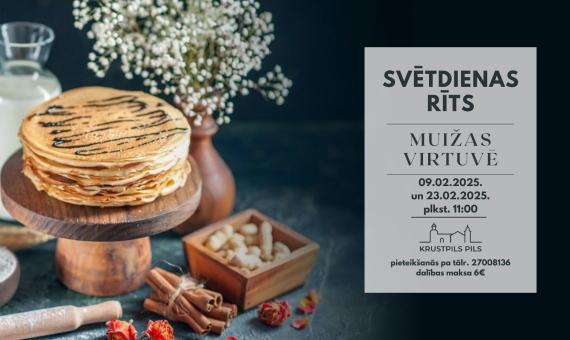Svētdienas rīts Muižas virtuvē