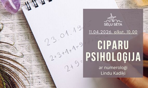 Ciparu psiholoģija ar numeroloģi Lindu Kadiķi