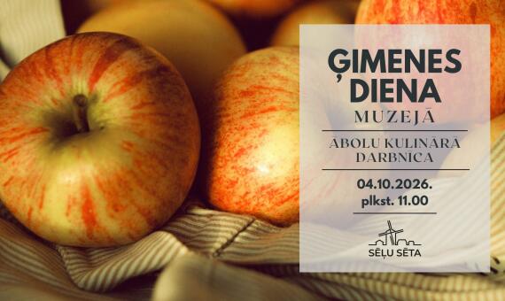 Ģimenes diena muzejā - ābolu kulinārā darbnīca