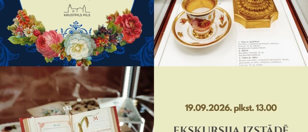 Rozes valdzinājums: ekskursija izstādē