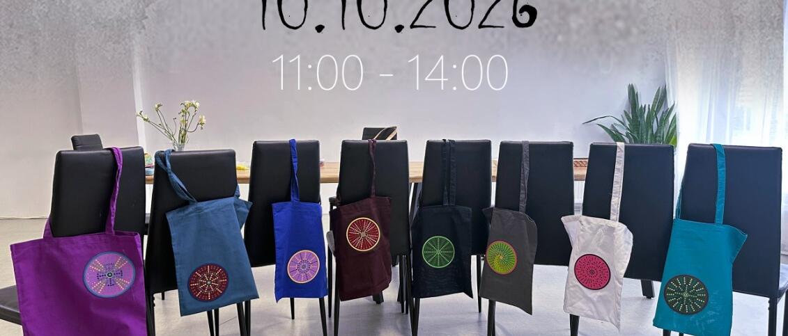Meistarklase “Krāsu un formu rotaļa filca audumā - mandalas”