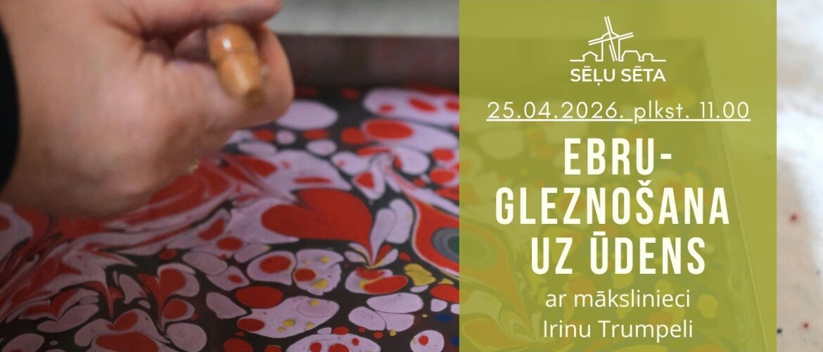 Ebru – gleznošana uz ūdens