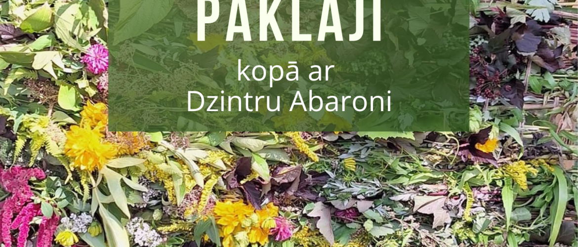 Pirts zāļu paklāju meistarklase