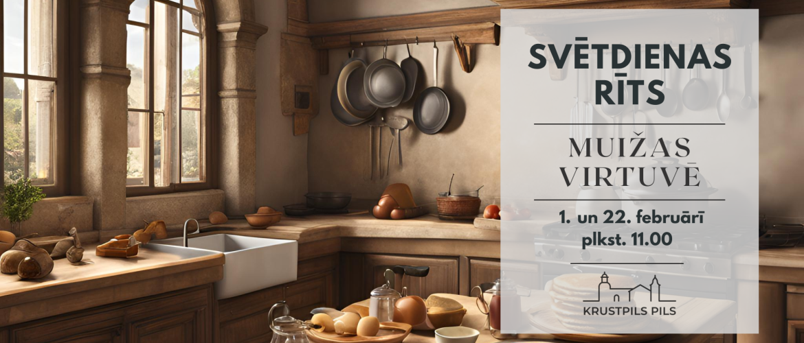 Svētdienas rīts Muižas virtuvē