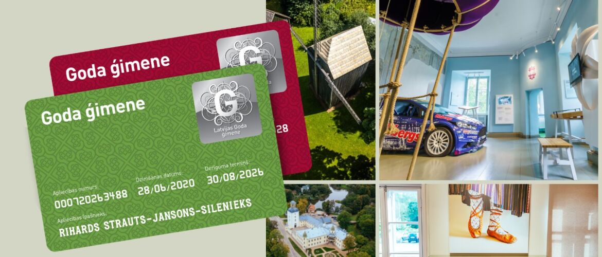 Īpašs piedāvājums apliecības “Goda ģimene” īpašniekiem